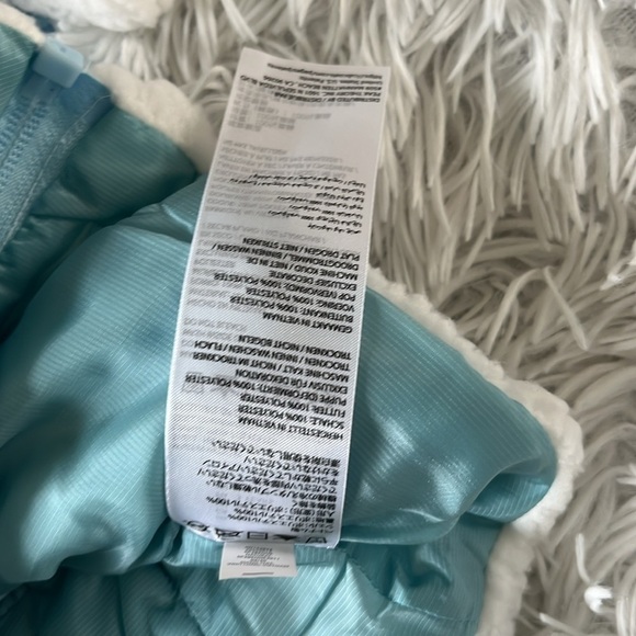 Cubcoats Girls Benne the Bunny Sherpa Jacket blue/white size 3 - Picture 8 of 11